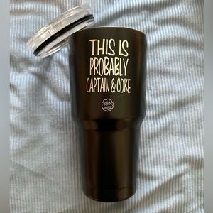 Mug- ‘This is probably Captain and Coke’